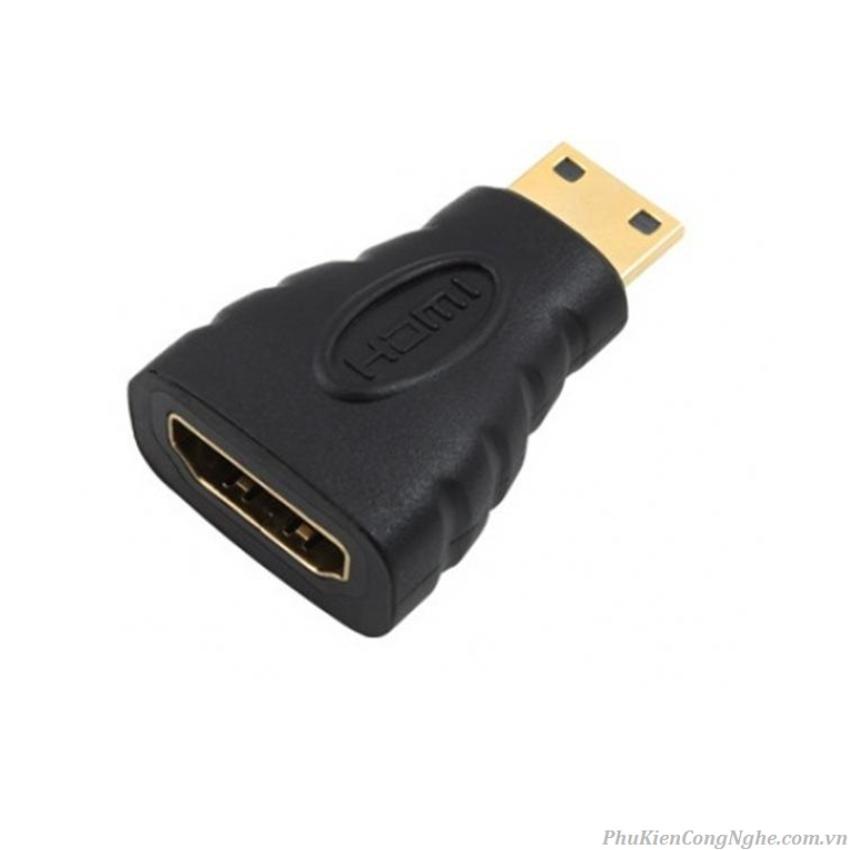 Đầu chuyển từ  MINI HDMI sang HDMI âm