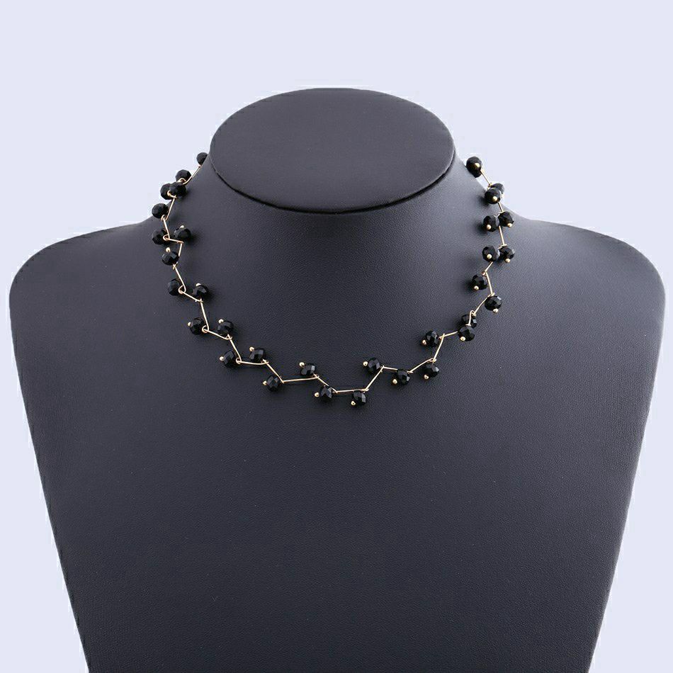 [HCM]Vòng cổ choker kết hợp pha lê