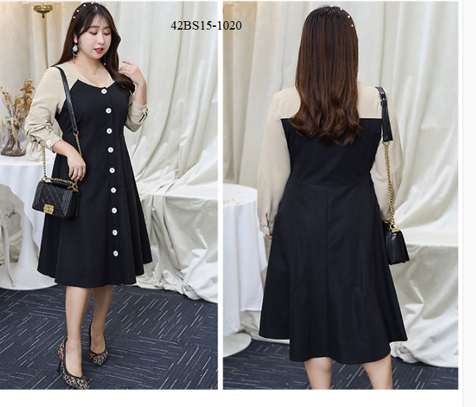 ĐẦM XÒE THIẾT KẾ BIG SIZE