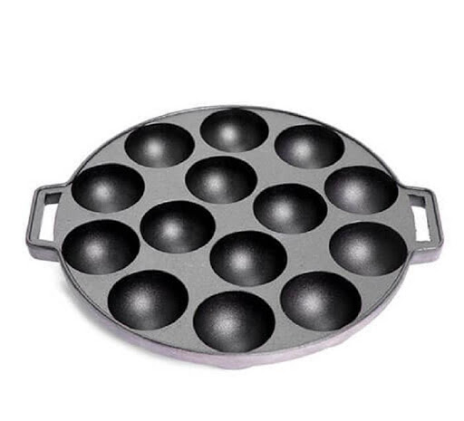 LOAI DÀY]Khuôn Bánh Khọt 12 lỗ chống dính Vạn Lợi Dragon cao cấp kèm nắp, Hàng Việt Nam, Dày đẹp chắn chắn,