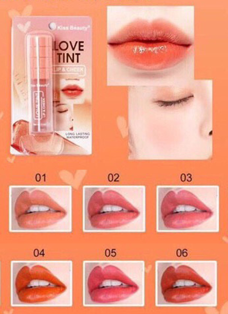SON LOVE TINT LIP & CHEEK CỦA KISS BEAUTY2 IN 1