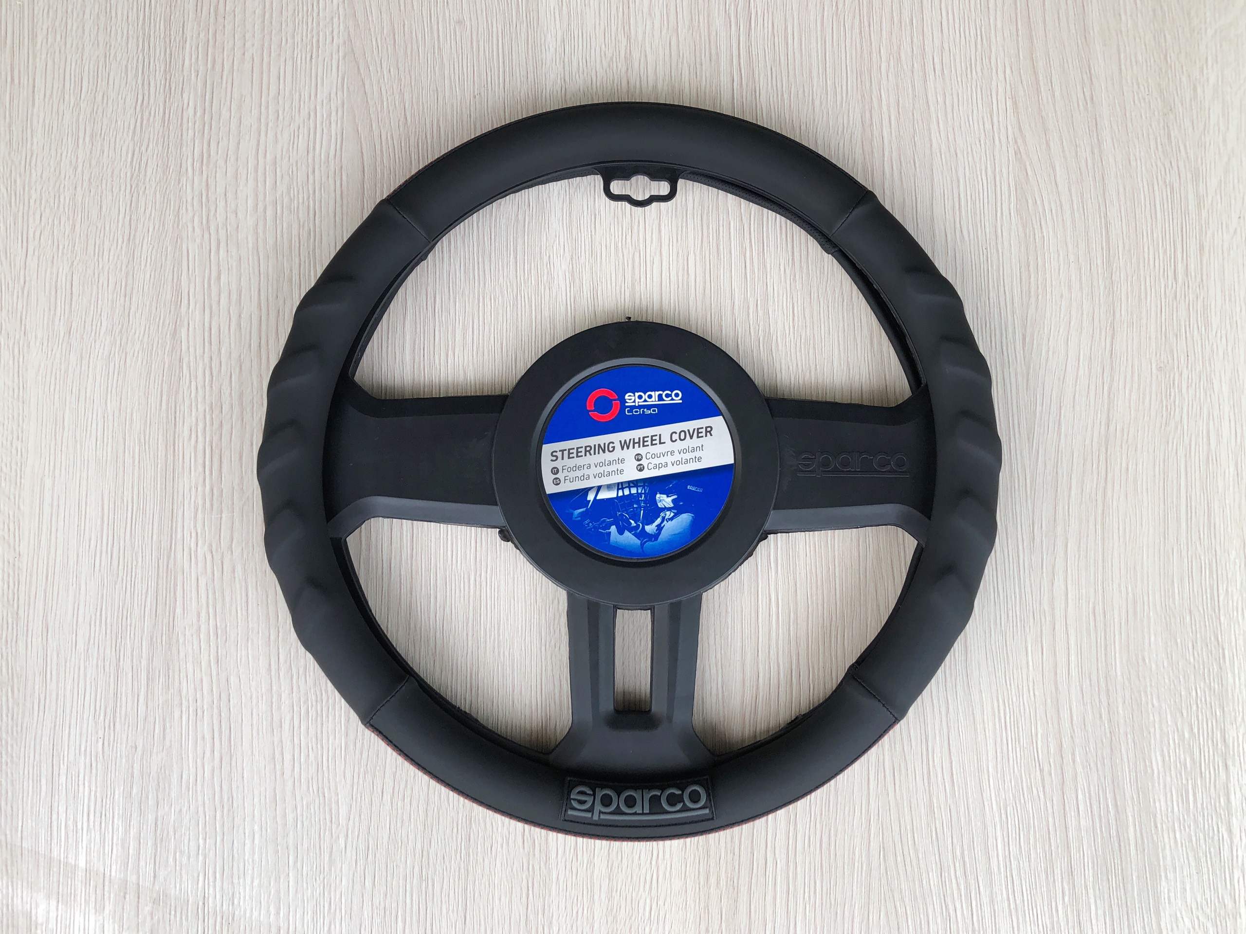 [HCM]Bọc vô lăng Sparco Corsa (SPC1117BK)
