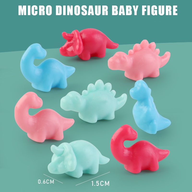 Đồ chơi Lọ trứng gắp khủng long mini.