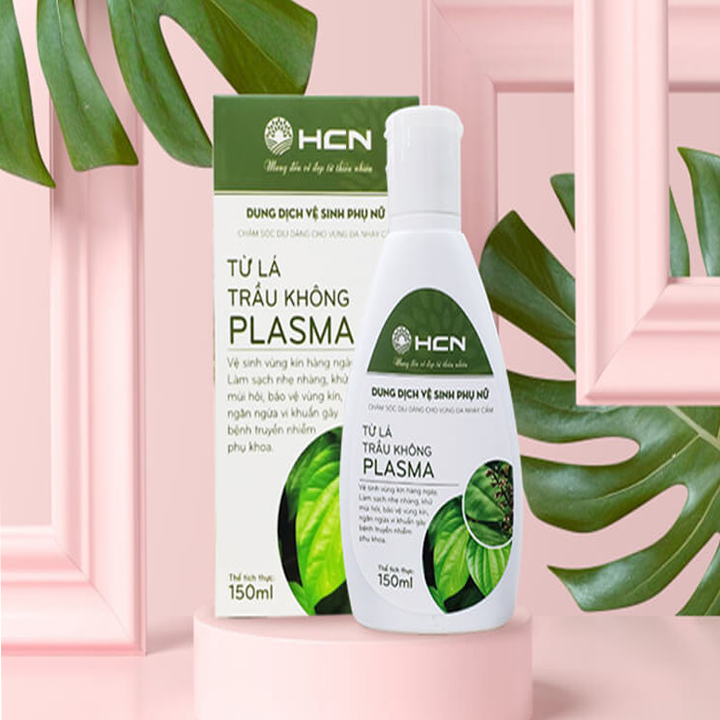 Dung Dịch Vệ Sinh Phụ Nữ Lá Trầu Không Plasma