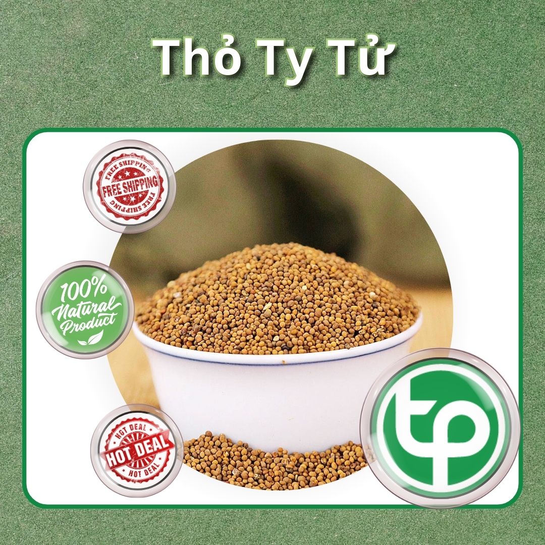 [Hàng mới về] Thỏ ty tử khô 500g - Thảo Dược Tấn Phát - trà ngon bổ dưỡng giúp bổ gân cốt - hàng sạch chuyên dùng để pha trà và nấu cháo cực kỳ hiệu quả