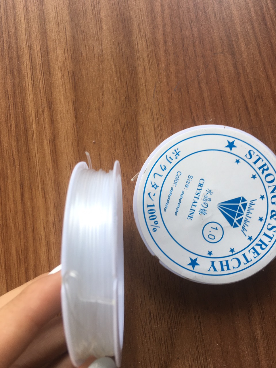 Cước thun xỏ hạt, làm vòng tay giá bán 1 cuộn hoặc 10 cuộn