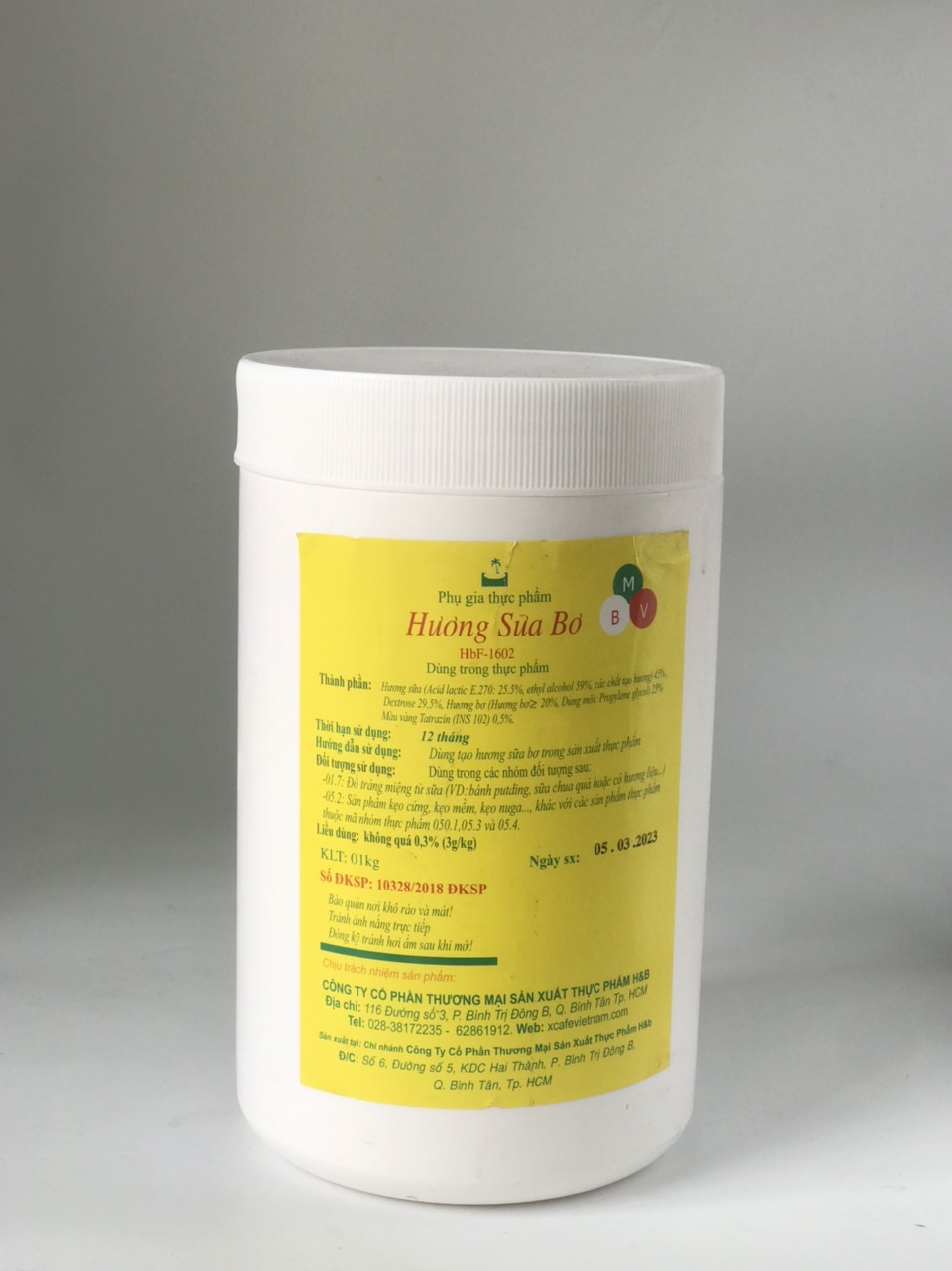 [Sỉ-Lẻ] HƯƠNG BƠ SỮA H*B - HỘP 1KG