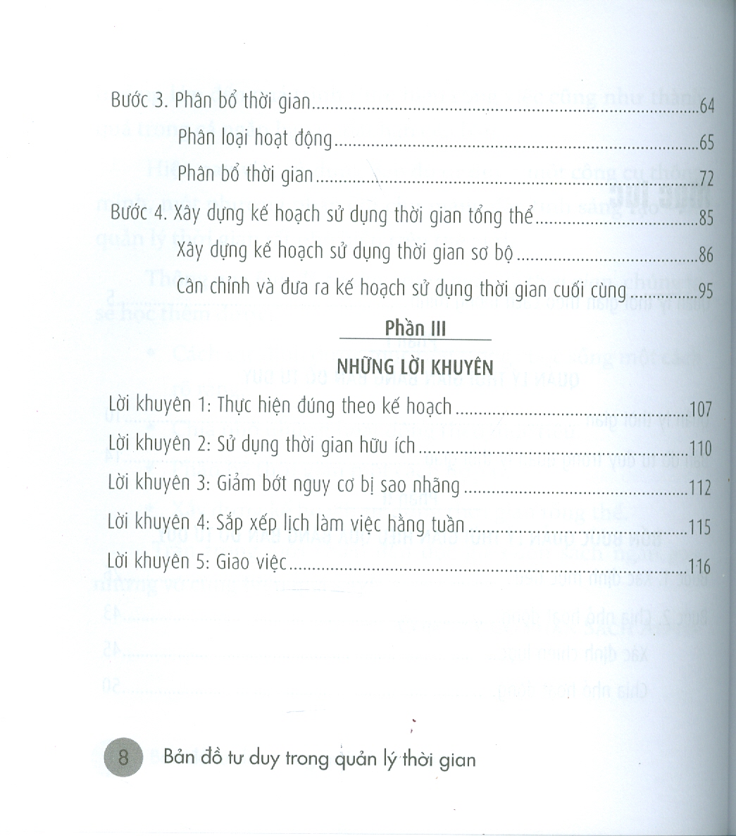 Bản Đồ Tư Duy Trong Quản Lý Thời Gian (Tái Bản)