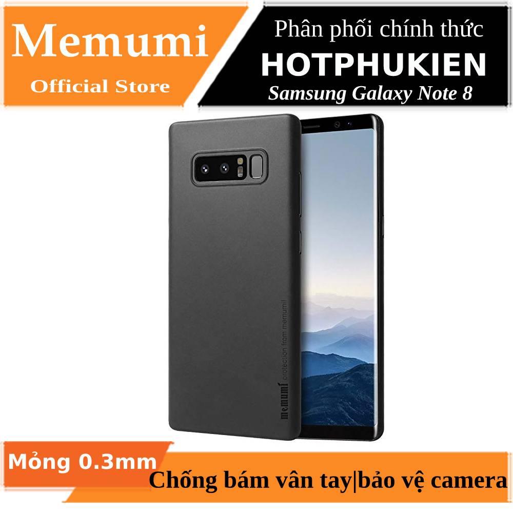 [HCM]Ốp lưng nhám siêu mỏng 0.3mm cho Samsung Galaxy Note 8 hiệu Memumi (Bảo vệ camera chống bám vân tay) - phân phối bởi HotPhuKien