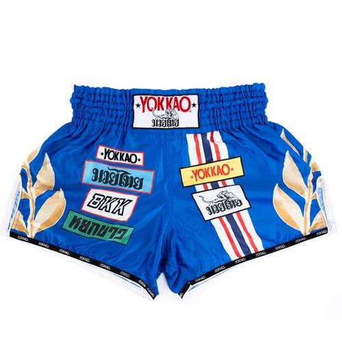 Quần thể thao quần đùi thể thao quần chạy bộ quần short thể thao quần tập gym Yokkao Boxing Shorts High Elastic Muay Thai Shorts UFC Sanda Shorts Fighting Training Pant Running Fitness Pants Men's boxing shorts