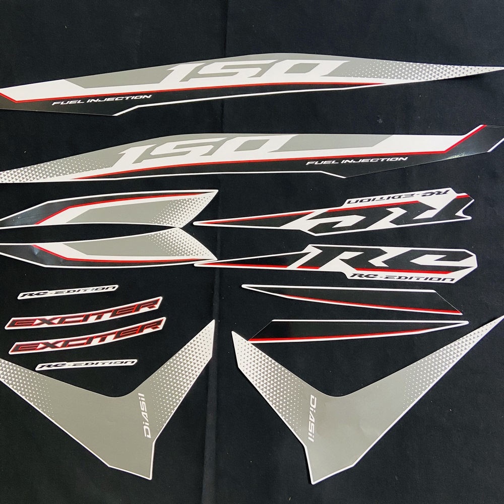 [HCM]BỘ TEM 3 LỚP DÁN FULL XE CHO YAMAHA EXCITER 2018 ĐỦ MÀU