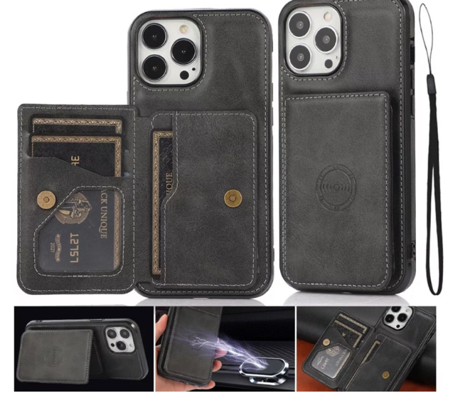 Ốp lưng dạng ví cài thẻ thẻ cho iphone xs max,11,11 pro max,12 pro max,13 pro max,14 pro max