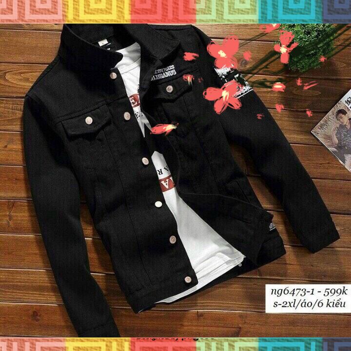 [HCM]ÁO KHOÁC JEAN NAM CHẤT BÒ HÀN QUỐC THỜI TRANG CAO CẤP MẪU MỚI HOT 2020 DG-SHOP MS2224