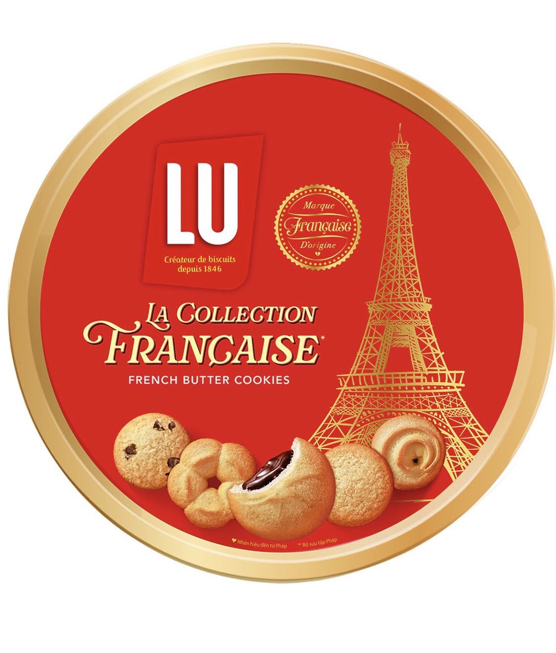 Bánh LU hộp thiếc 200g