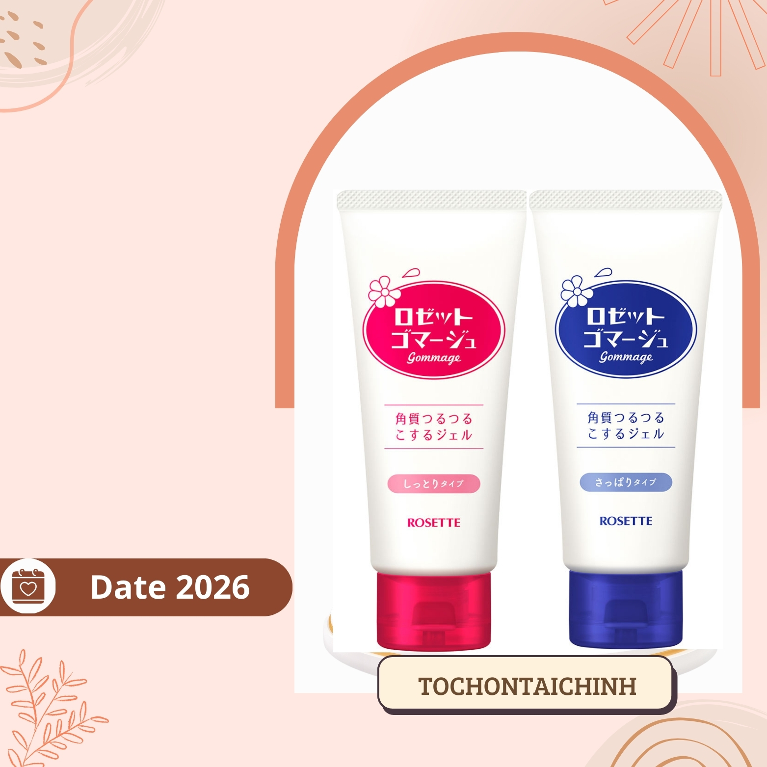 Tẩy Tế Bào Chết Rosette Nhật Bản 120gr (Tớ Chọn Tài Chính)