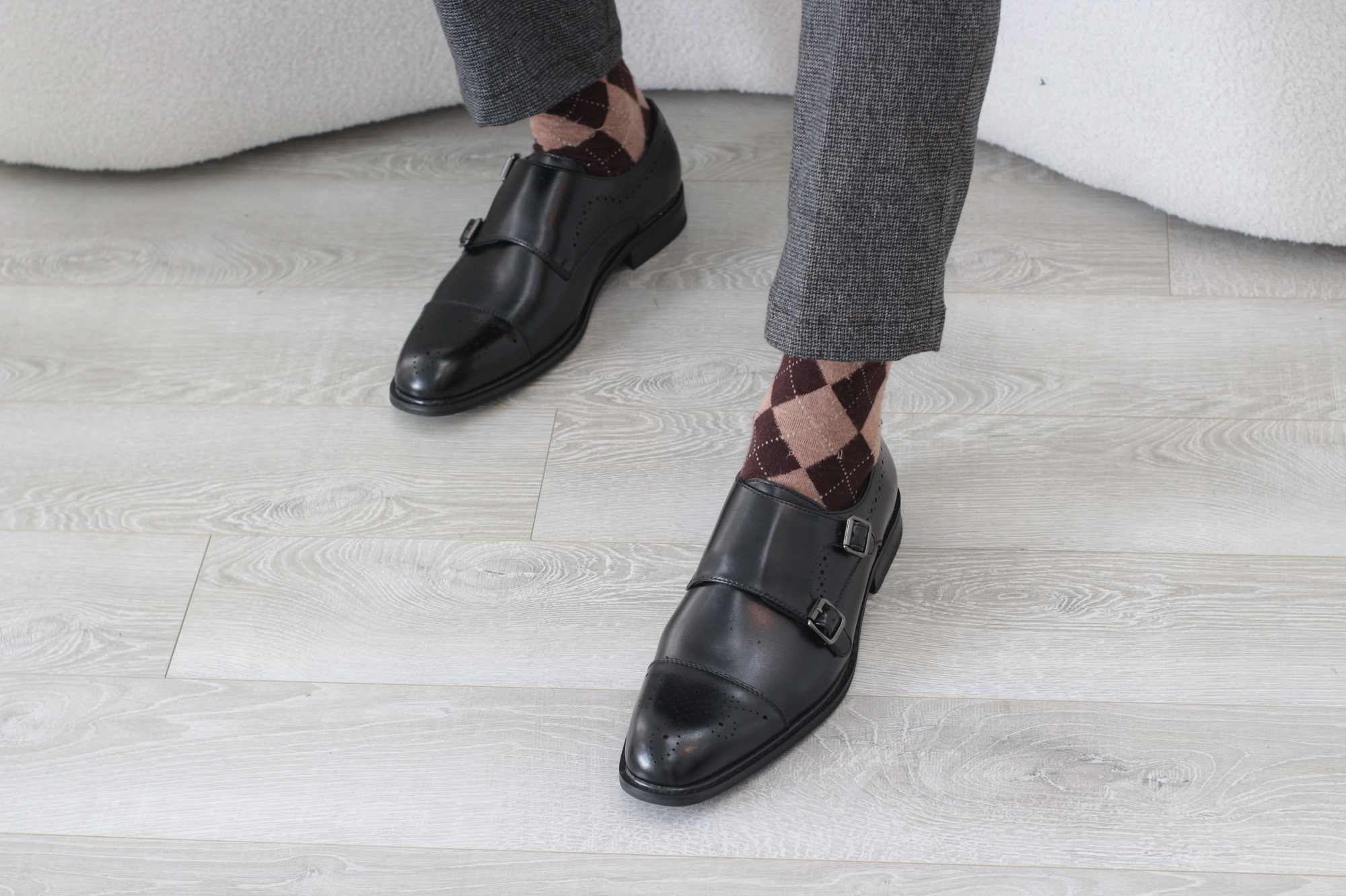 Monk Strap 2 đen