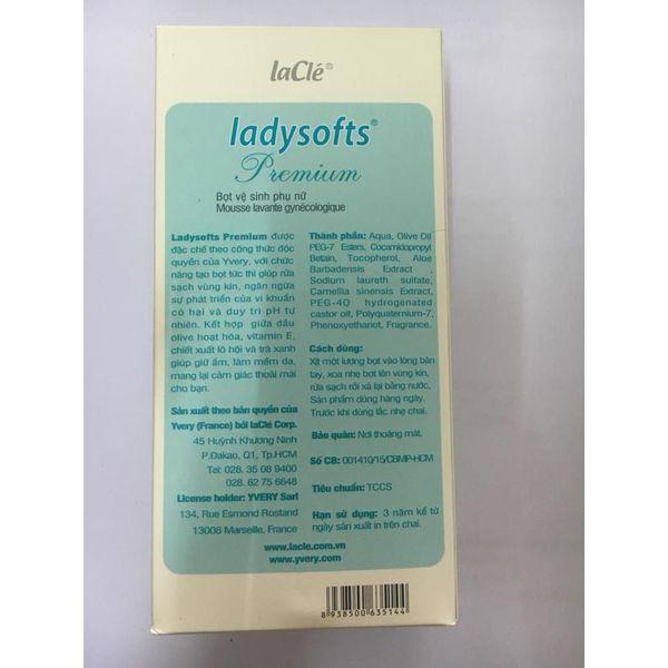 DUNG DỊCH VỆ SINH .LADYSOFTS 250ML