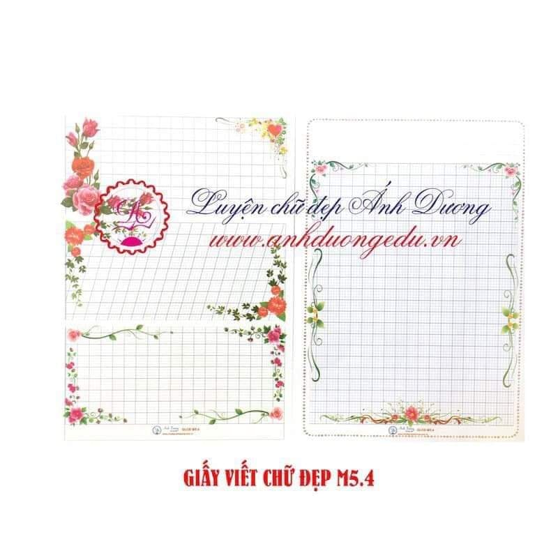 Combo 20 tờ giấy hoa Ánh Dương