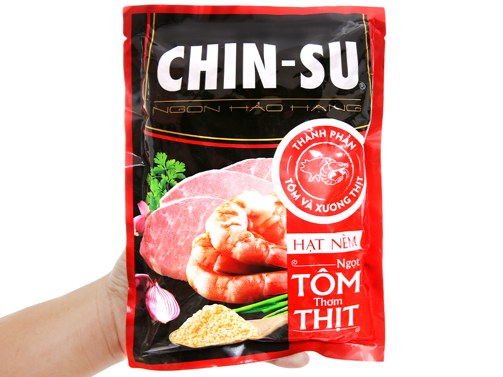 Hạt Nêm Chinsu Ngọt Tôm Thơm Thịt Túi 500g/ 1.8kg