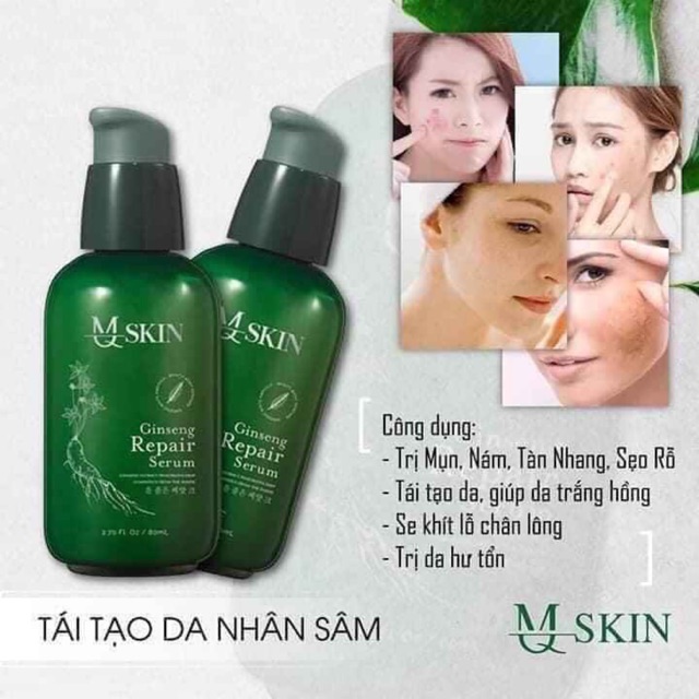 serum thay da nhân sâm mq skin