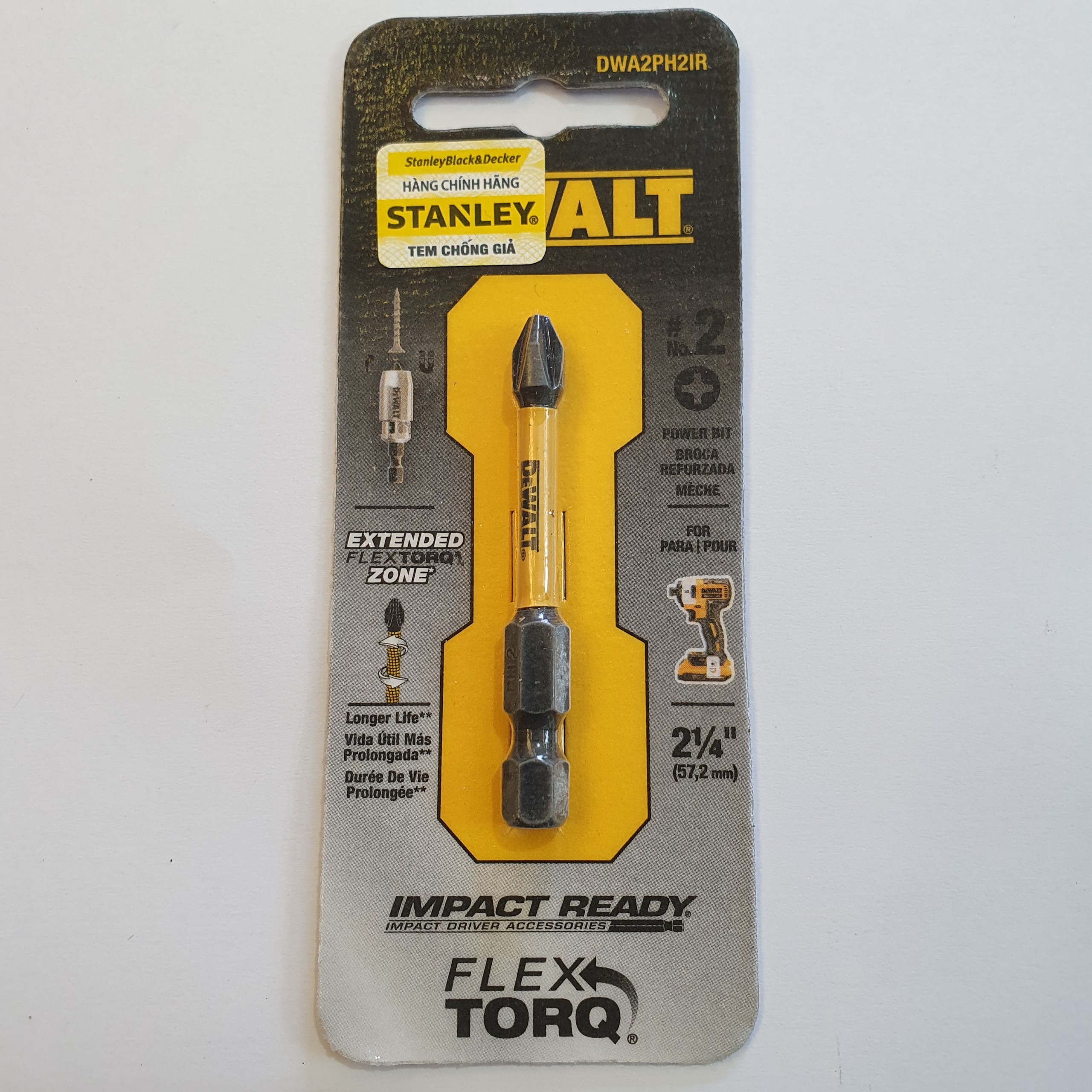 Mũi vặn vít DeWalt DWA2PH2IR