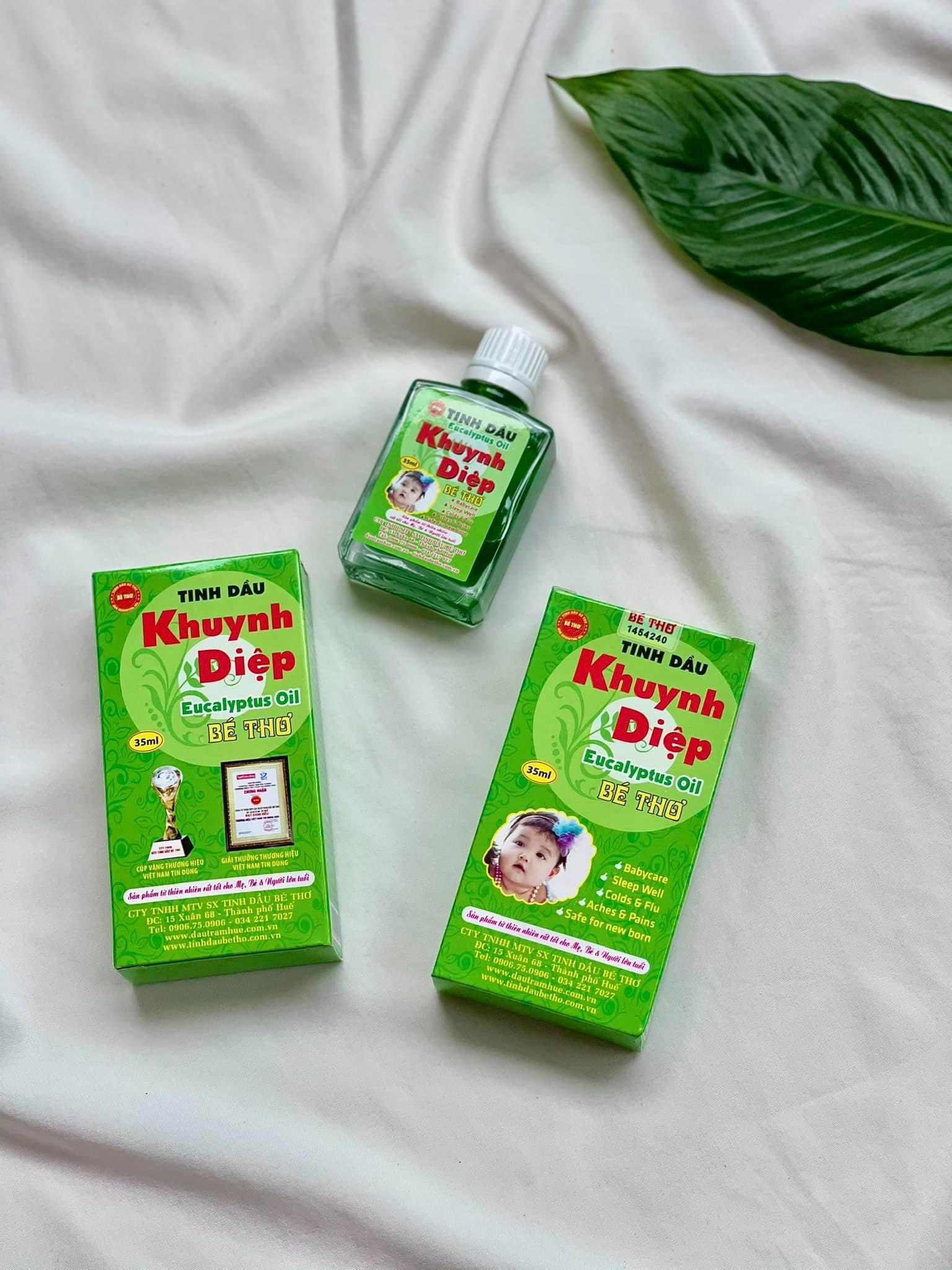 Tinh dầu Khuynh Diệp Bé Thơ 35ml cho bé