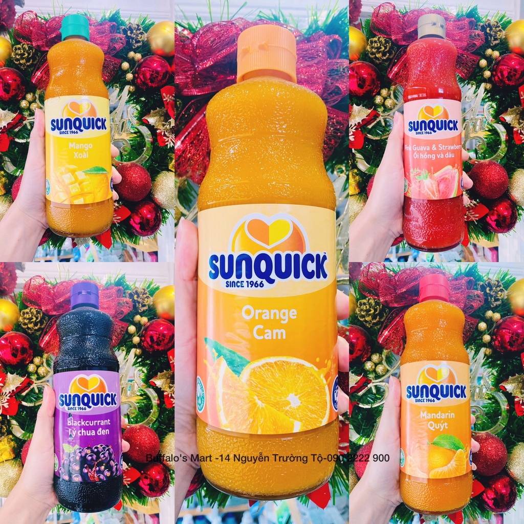 Nước ép trái cây SunQuick - Hàng nhập khẩu chính hãng
