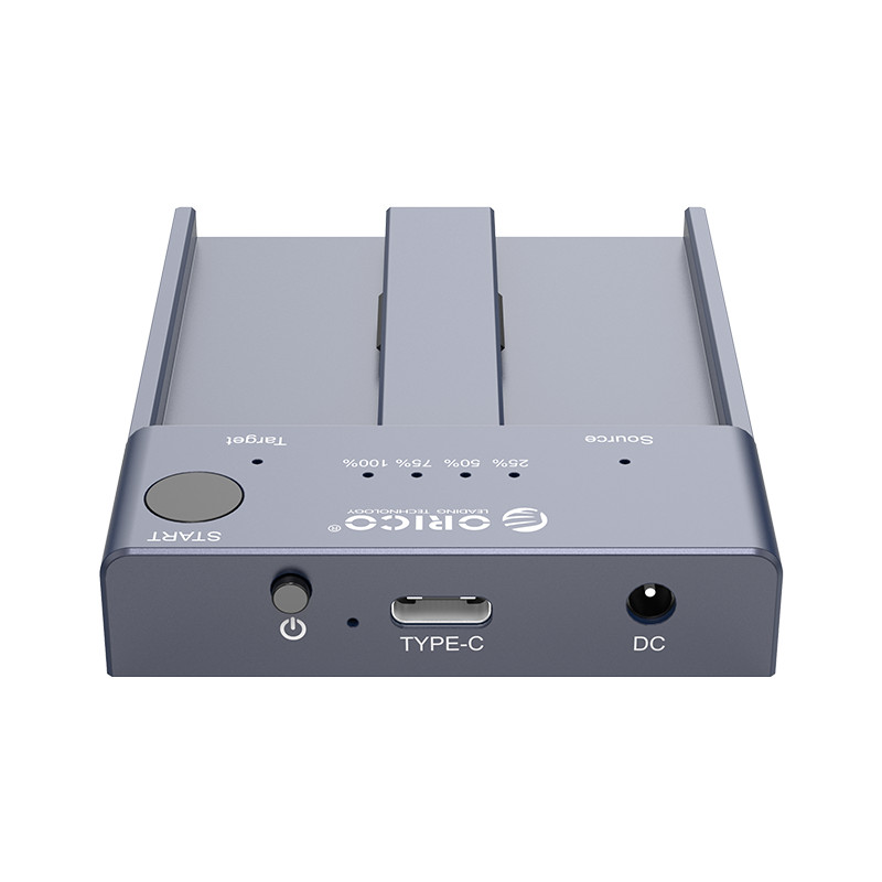 [HCM]Dock gắn 2 SSD ORICO NVME M.2 Type C gen 2 10Gbps