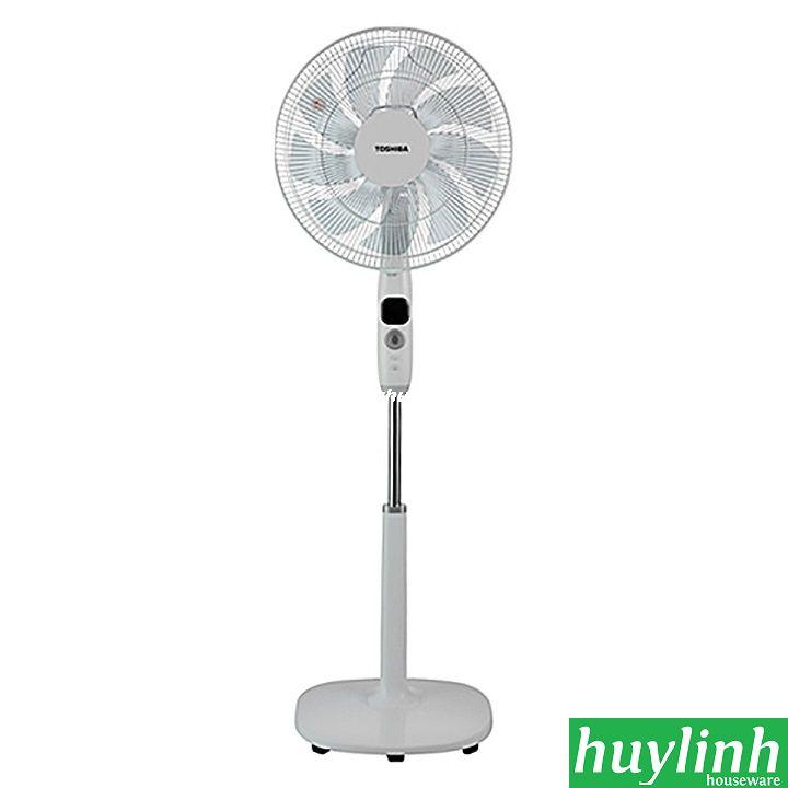 [HCM]Quạt đứng Toshiba F-LSD10 - Trắng - Xám