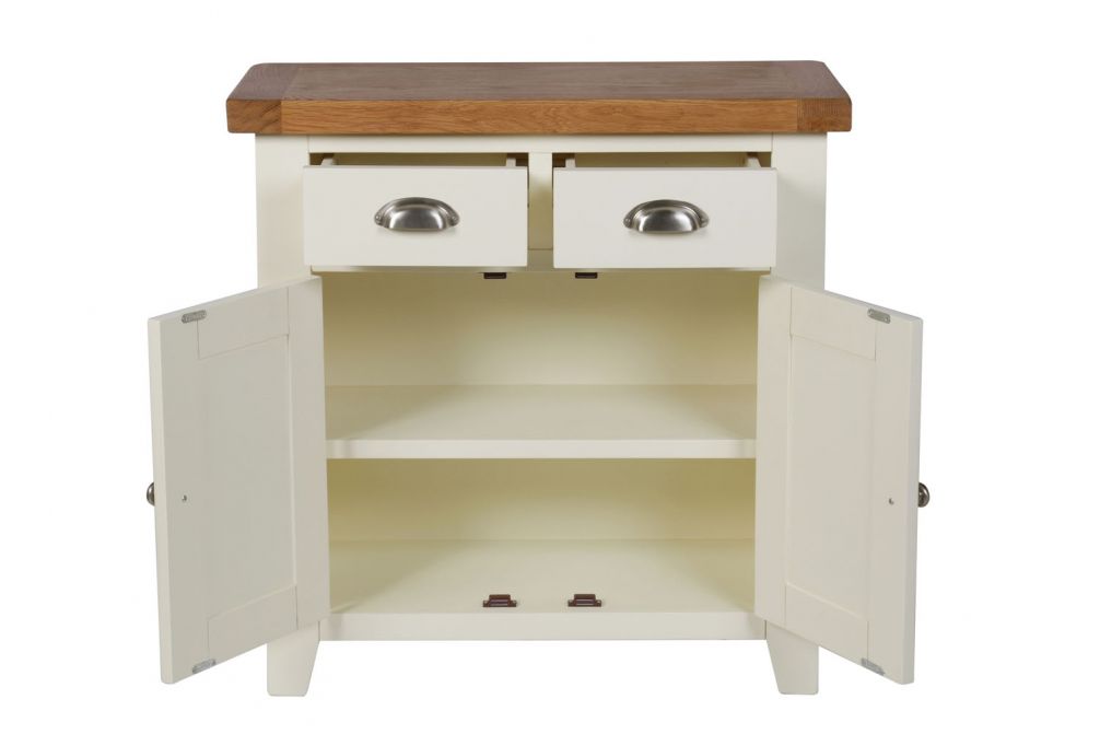 Tủ Sideboard 2 Hộc 2 Cánh / Oak & Pine 2 Door Sideboard Cupboard Cabinet