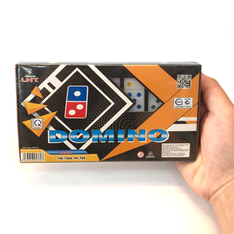 Đồ Chơi Cờ Domino Trắng 2 Lớp 3.0 HD338