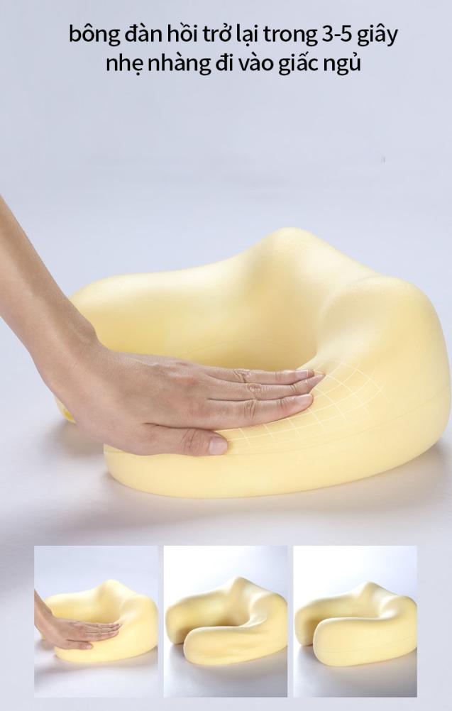 Gối massage cổ chữ U cao cấp U-shape - Gối massage cổ vai gáy U-shaped - ĐỒ GIA DỤNG TOÀN QUỐC