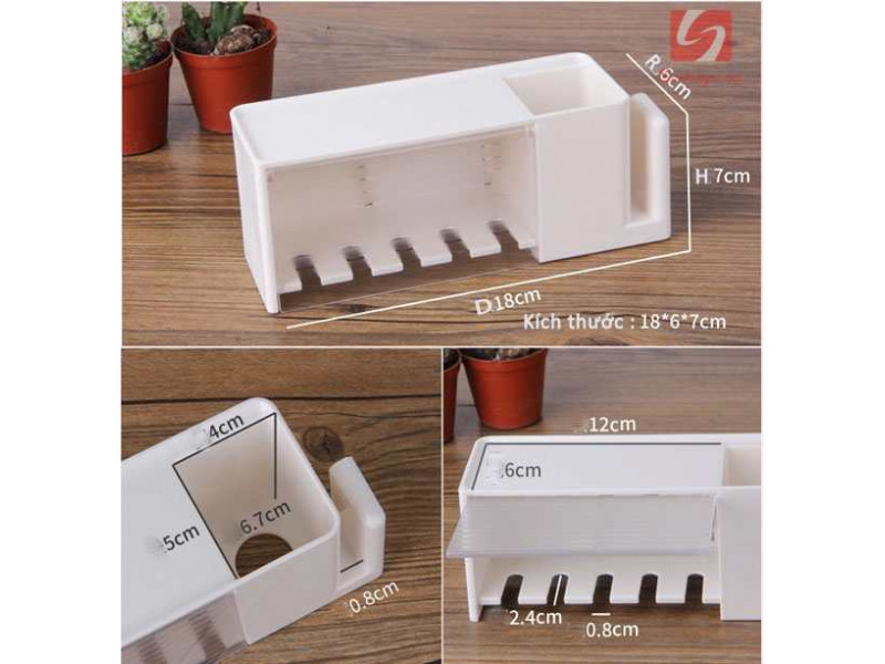 Giá để bàn chải kem đánh răng xinh