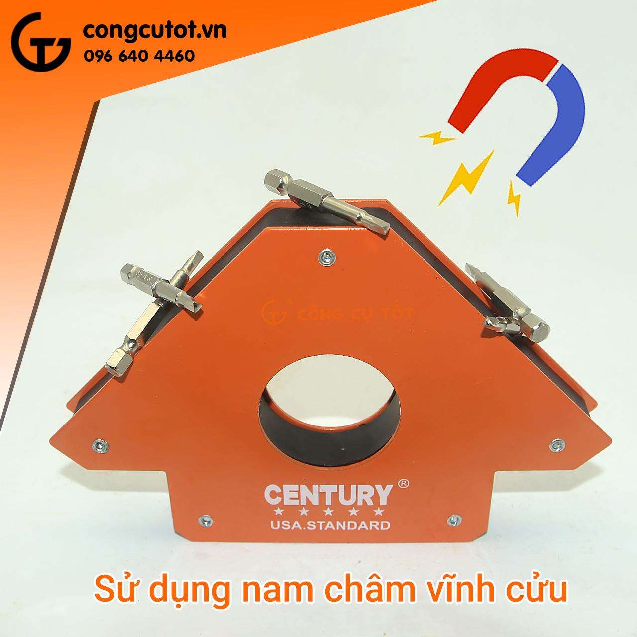 Ke góc nam châm 75LBS Century lực hút 33kg