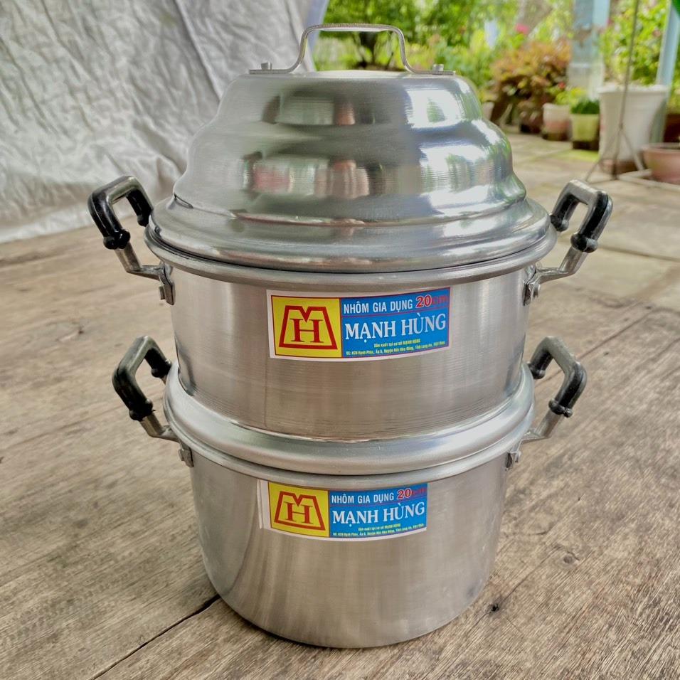 Chõ nhôm hấp Mạnh Hùng đủ size