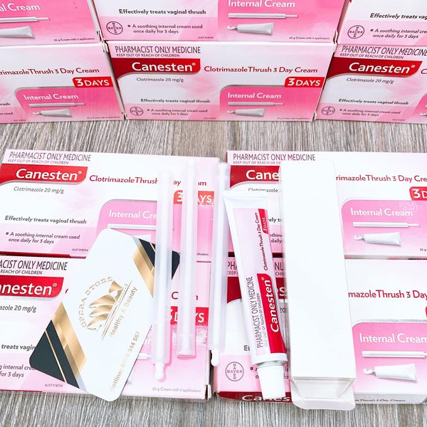 Kem đặt phụ khoa canesten 6 day 10mg