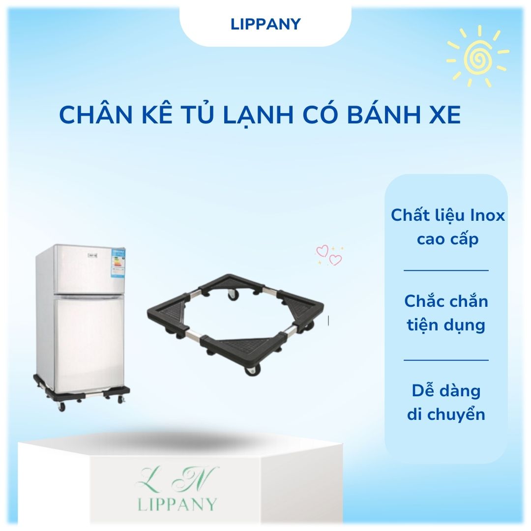Giá đỡ, kê chân máy giặt, tủ lạnh có bánh xe thông minh