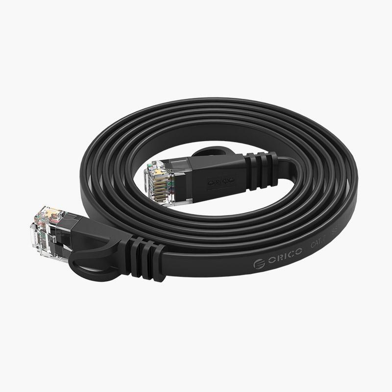 Dây Cáp Mạng Orico PUG-C6B- CAT6 - Đen(10 mét) - Hàng Chính Hãng