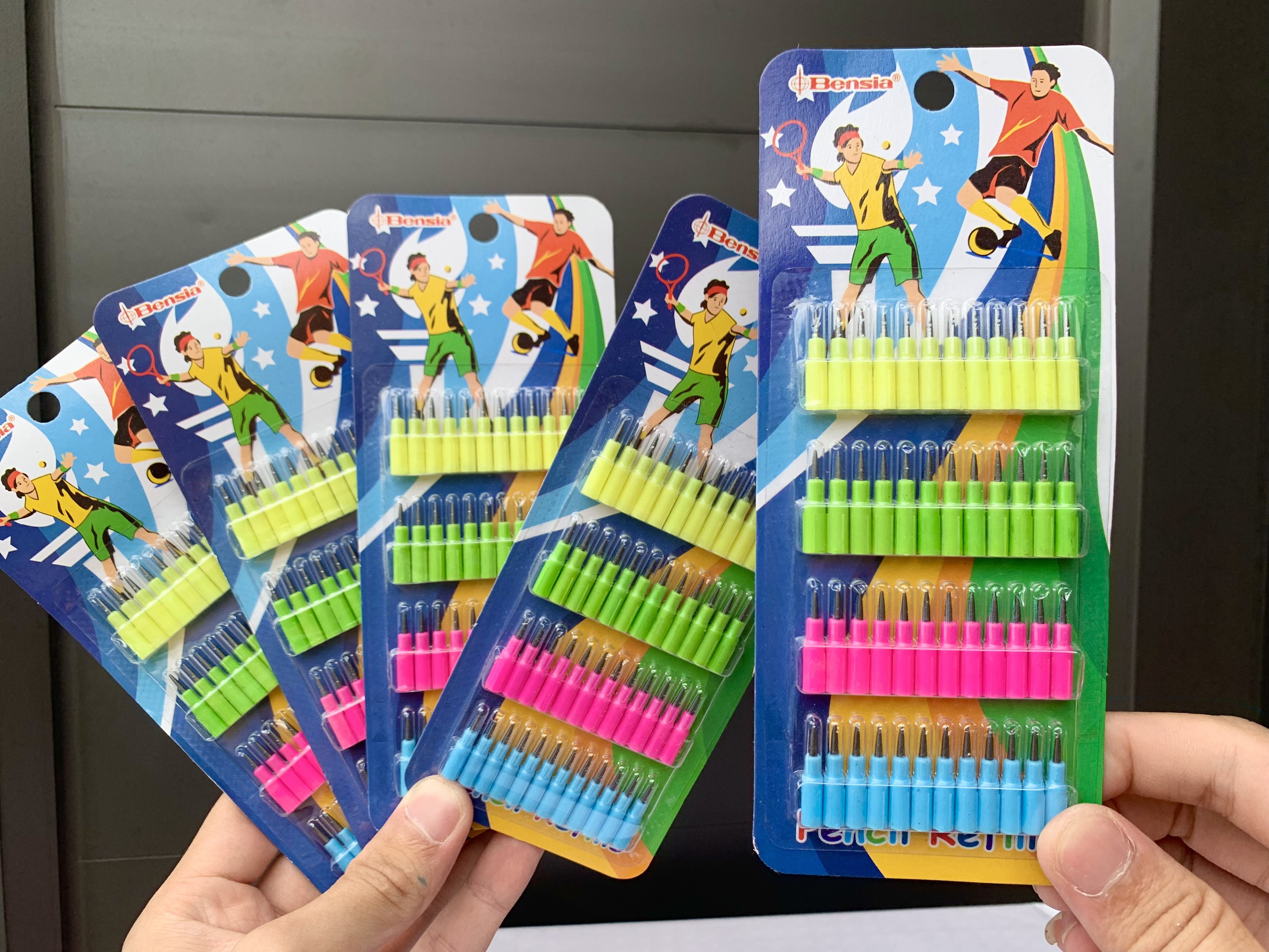 Vỉ ruột chì khúc , set 1 vỉ - 48 ruột chì đốt siêu rẻ