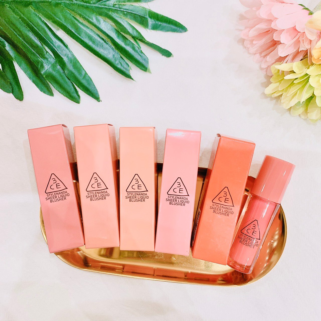 MÁ HỒNG KEM 3CE SHEER LIQUID BLUSHER MẪU MỚI
