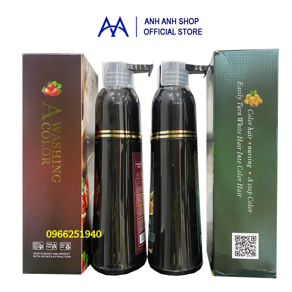 [CHÍNH HÃNG] DẦU GỘI ĐEN TÓC BIBOP - PHỦ BẠC PHỦ NHUỘM CAO CẤP