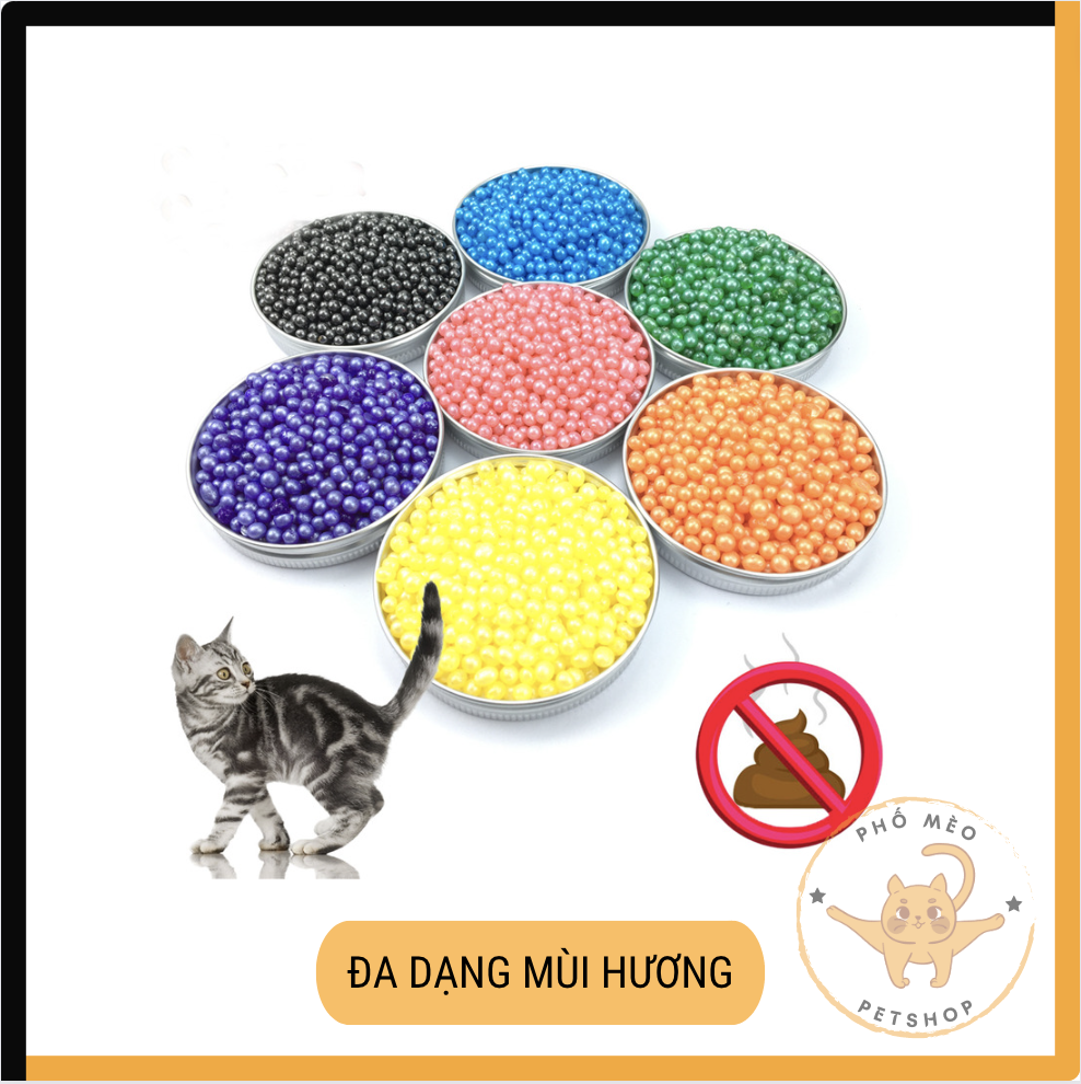 Hạt khử mùi than hoạt tính dành cho cát mèo