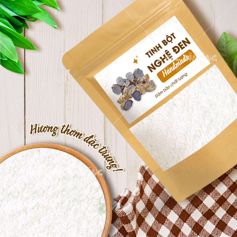 Tinh Bột Nghệ Đen Nguyên Chất 100g