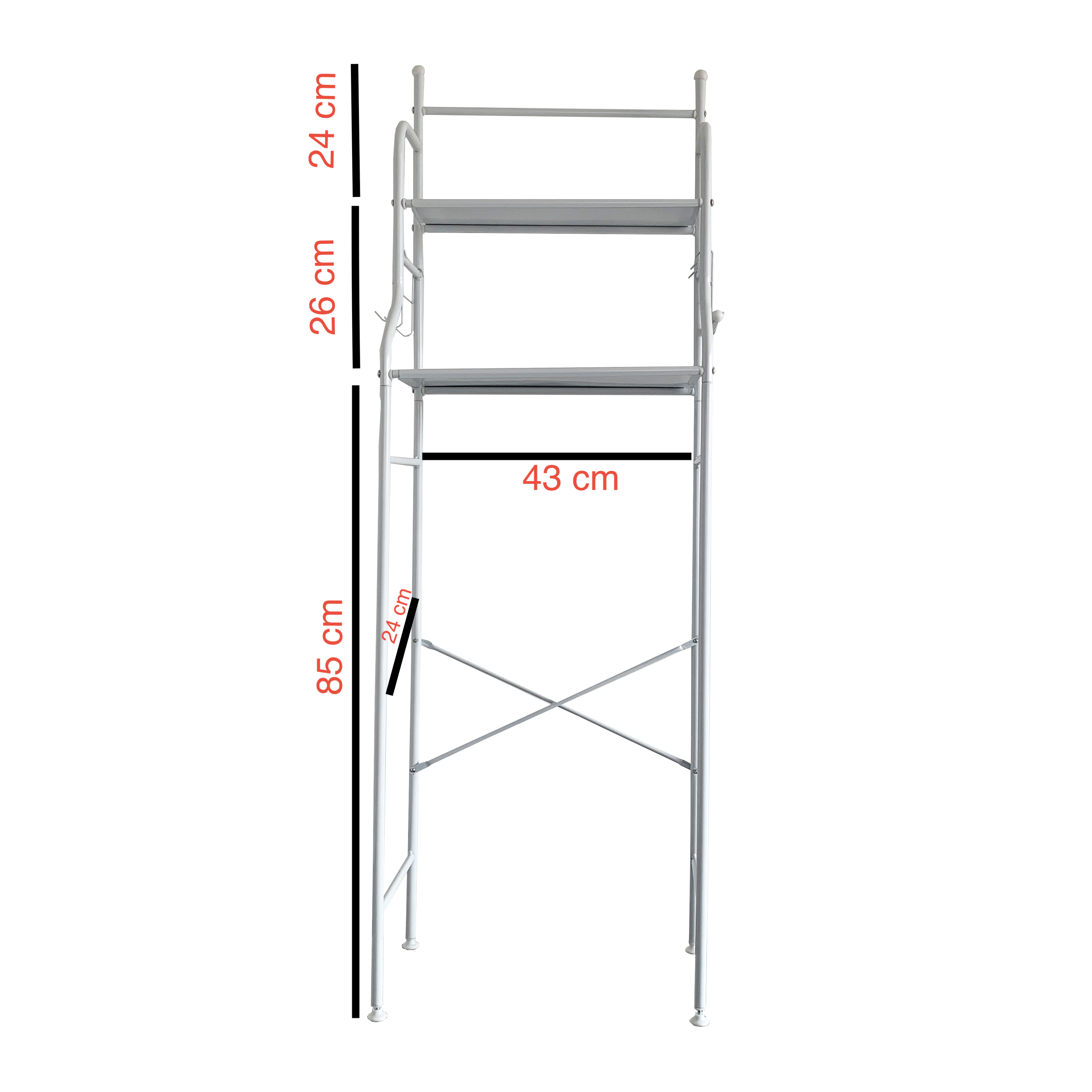 Kệ để đồ nhà tắm 2 tầng TS02