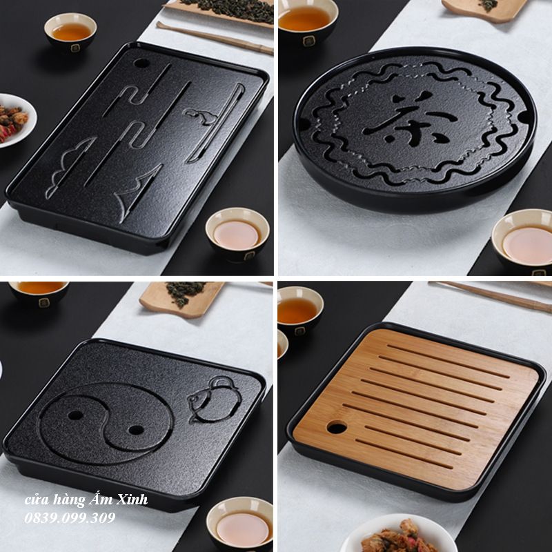 Khay Trà Melamine dùng cho bàn trà đạo
