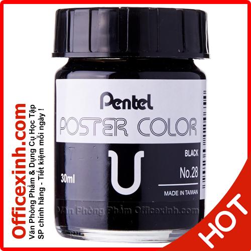 Màu Poster Pentel 5 màu cơ bản - Loại 30ml