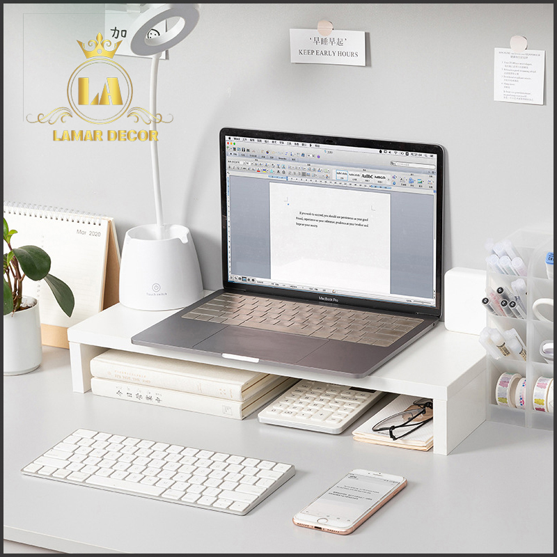 Kệ máy tính, kệ để laptop LAMAR DECOR đa năng DC18