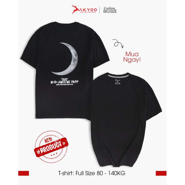 Áo Thun Nam Bigsize 80-140kg AKYOO Cao Cấp,&hellip;