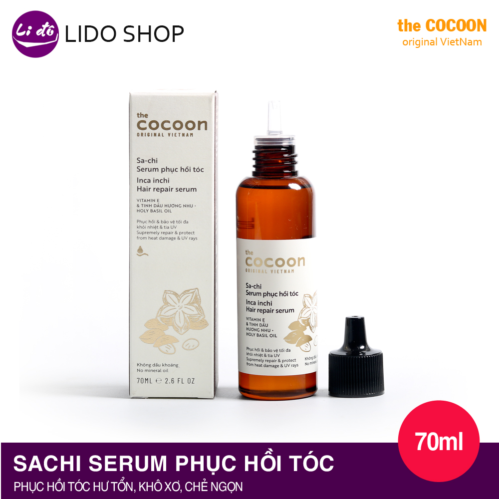 [HCM]Serum sa-chi Phục Hồi Tóc Hư Tổn 70ml