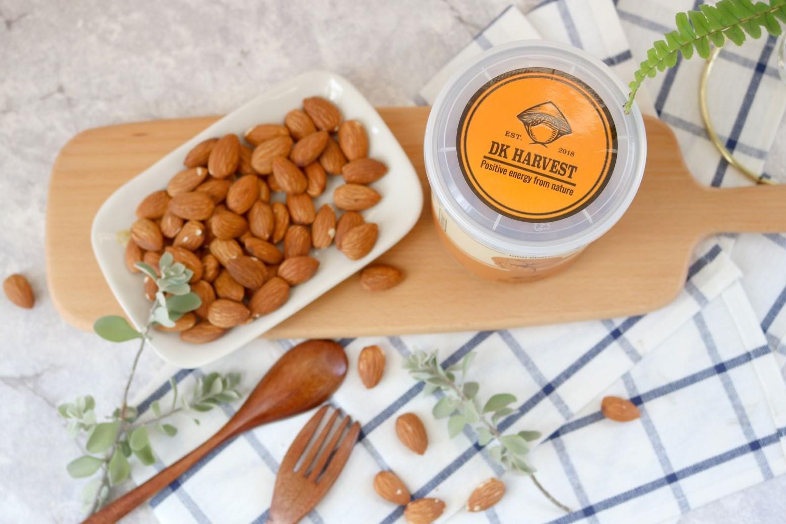Hạt Hạnh Nhân Rang Mộc DK Harvest (250g)
